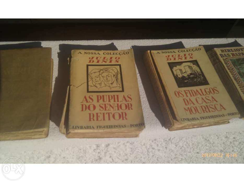 Lote de livros antigos seculos 19 e 20