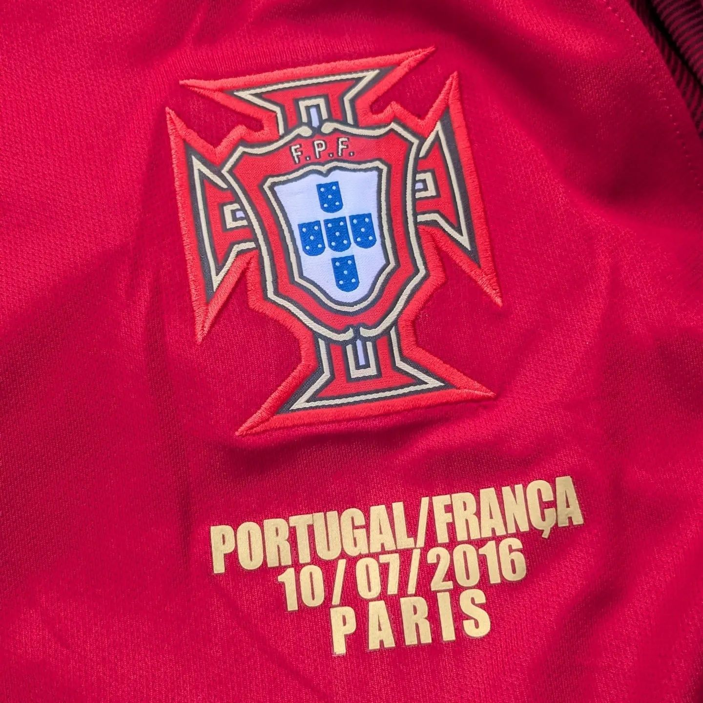 Camisola Portugal Final euro 2016