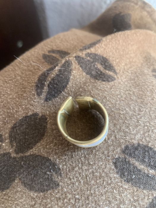 Anel vintage varios metais