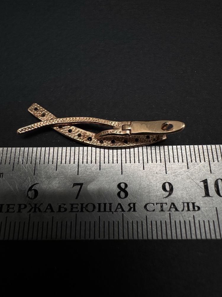 Золоті сережки / золотые серьги