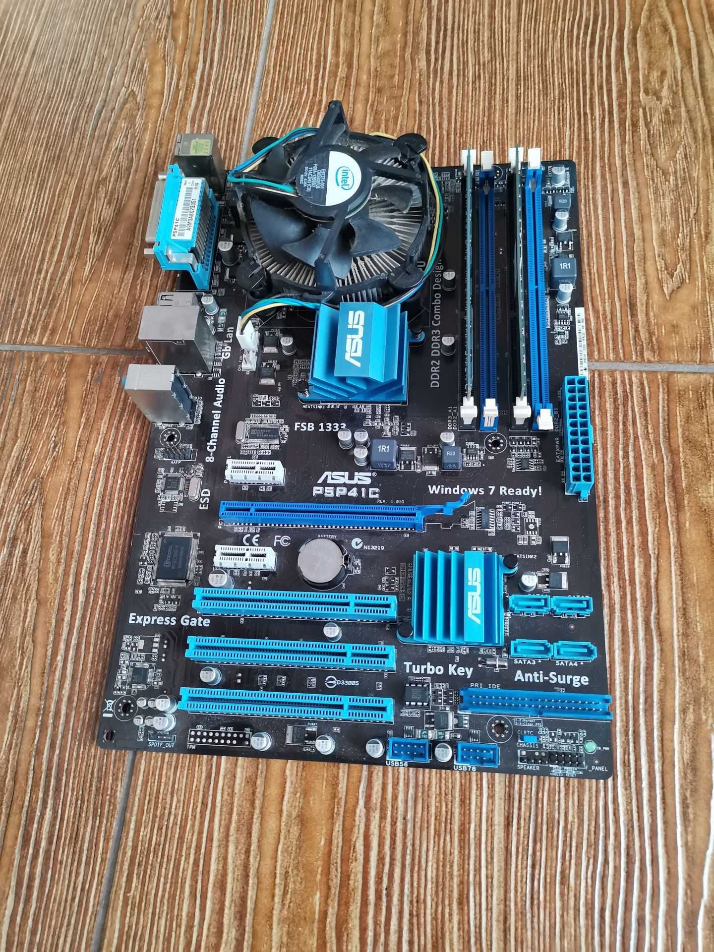 Материнская плата Asus P5P41C LGA775 Celeron SLGTZ