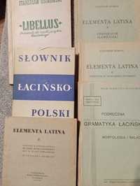 Książki do łaciny stare