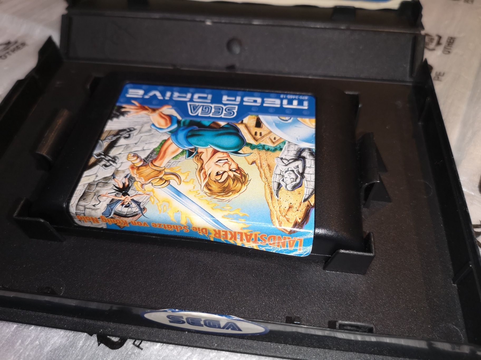 Landstalker SEGA MEGA DRIVE gra (oryginał testowany Box) kioskzgrami