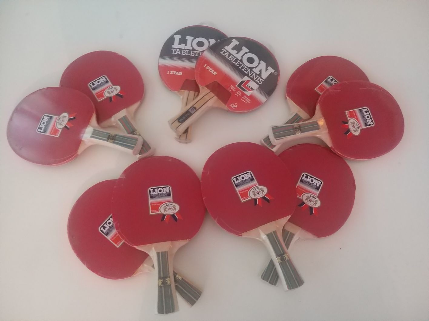 Raquetes de ping pong marca Lion