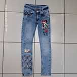 Jeans dzinsy Myszka Minnie rozmiar 128-134