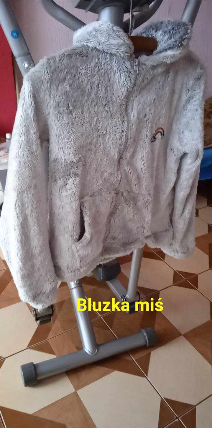 Bluza pluszowa miś