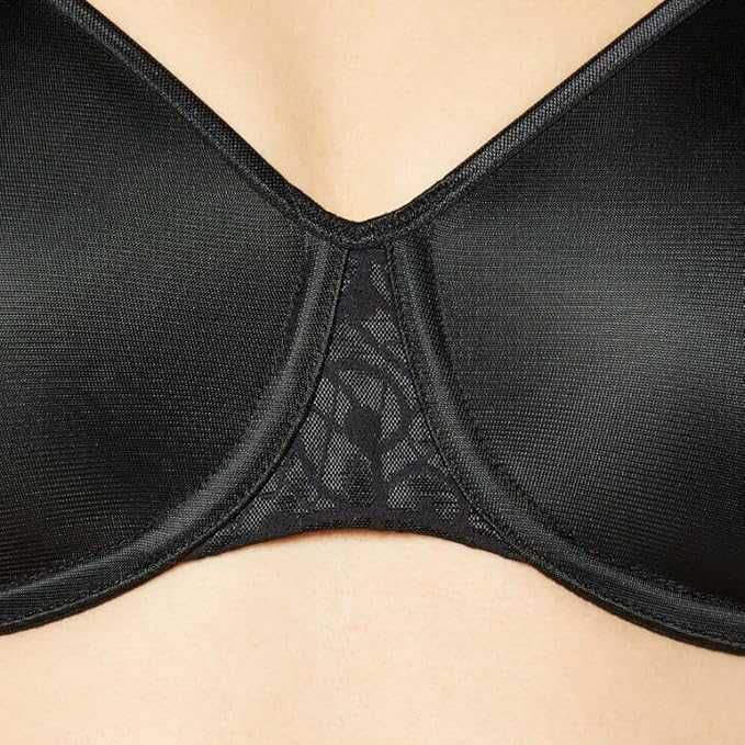 Damski Biustonosz TRIUMPH 85D Minimizer W Czarny Z Fiszbinami
