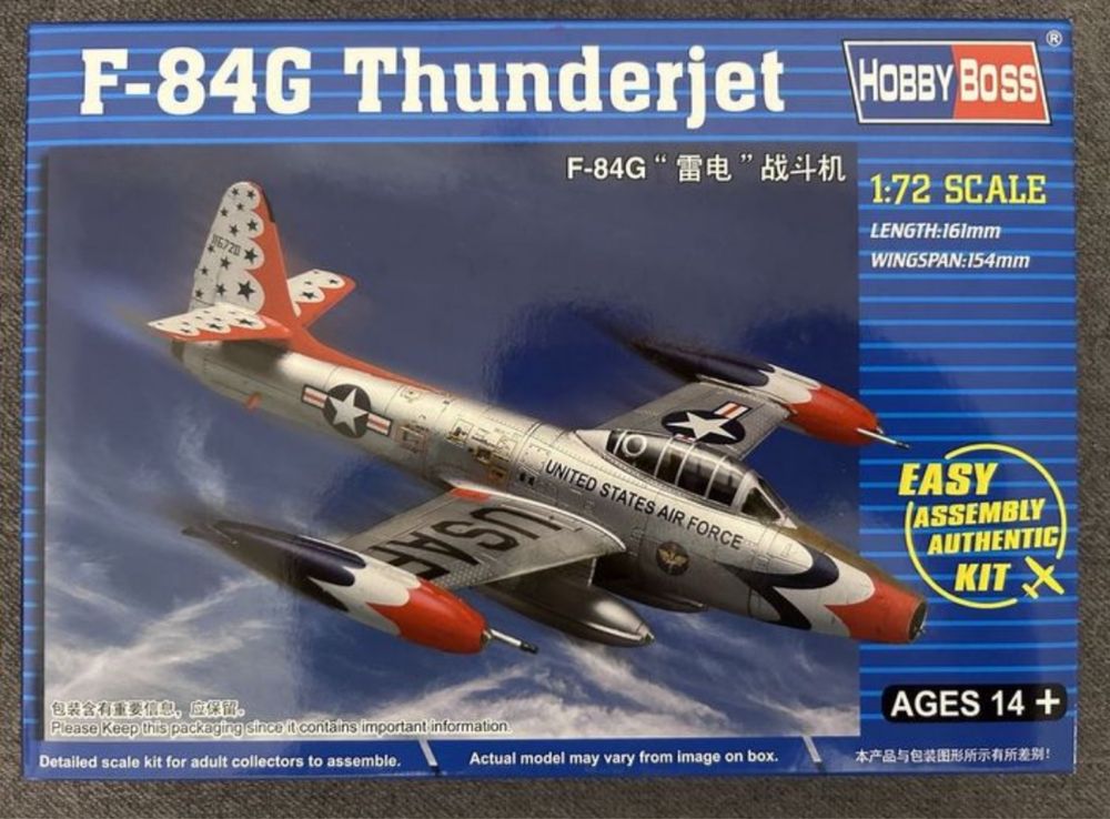 Model do sklejania Hobby Boss samolot F-84G