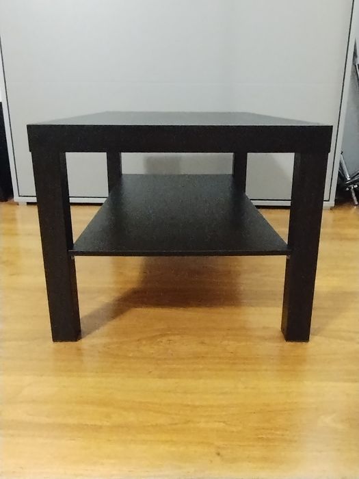 Stolik Lack Ikea czarny 90x55x45