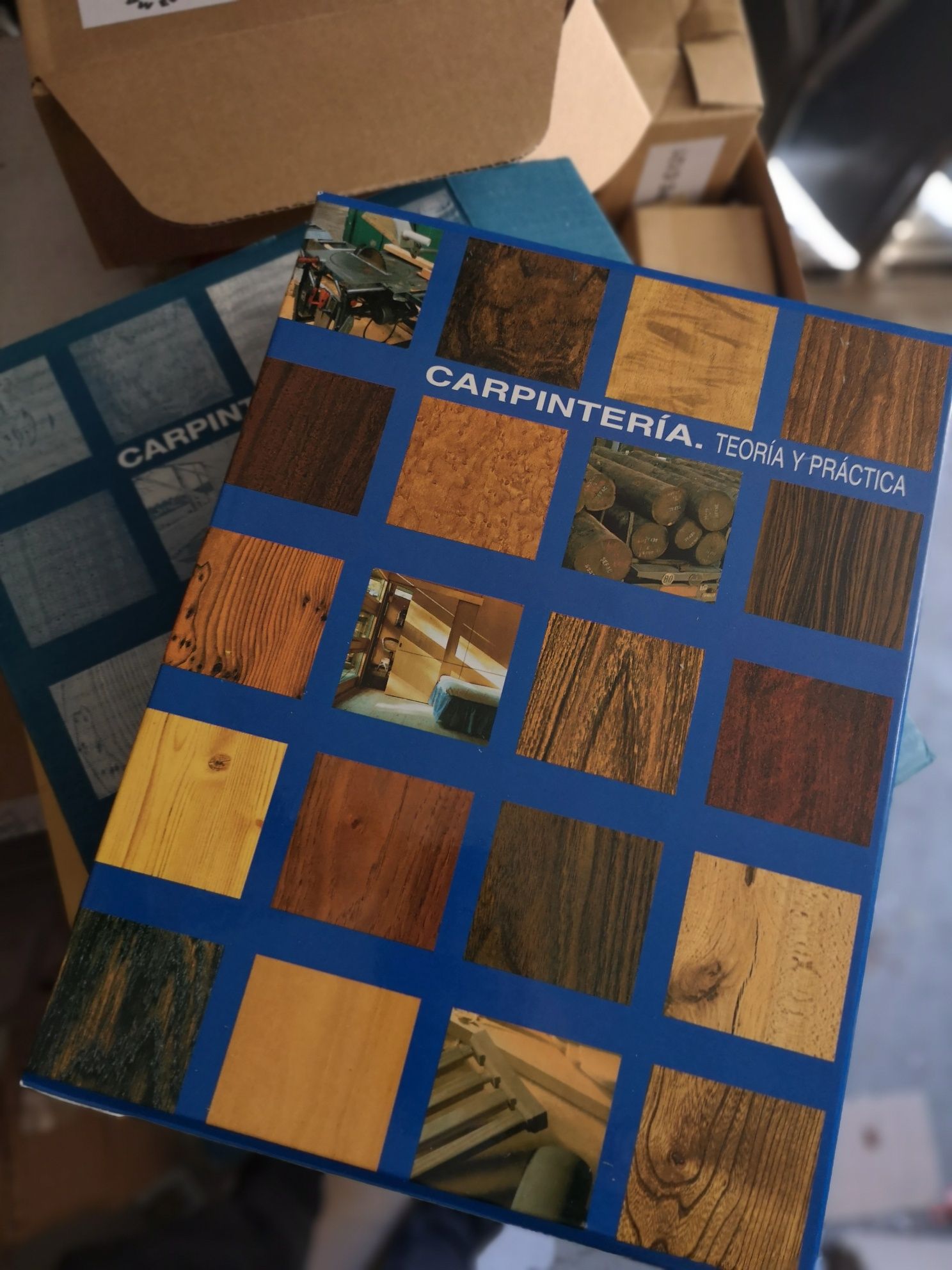 Carpintaria, teoria y practica - 4 volumes  - NOVOS