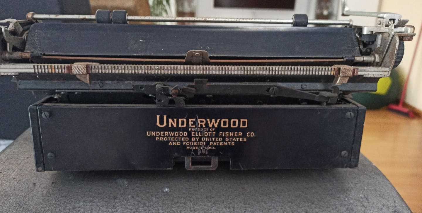 Maszyna do pisania Underwood zabytkowa