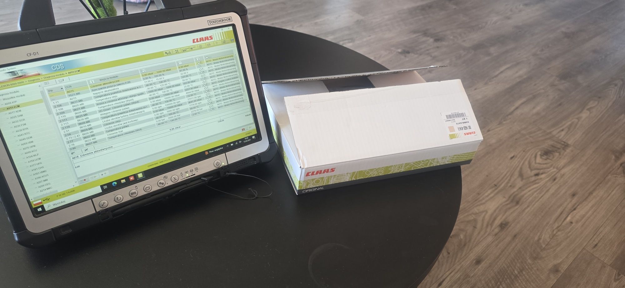 CDS Claas Metadiag zestaw oryginalny FV