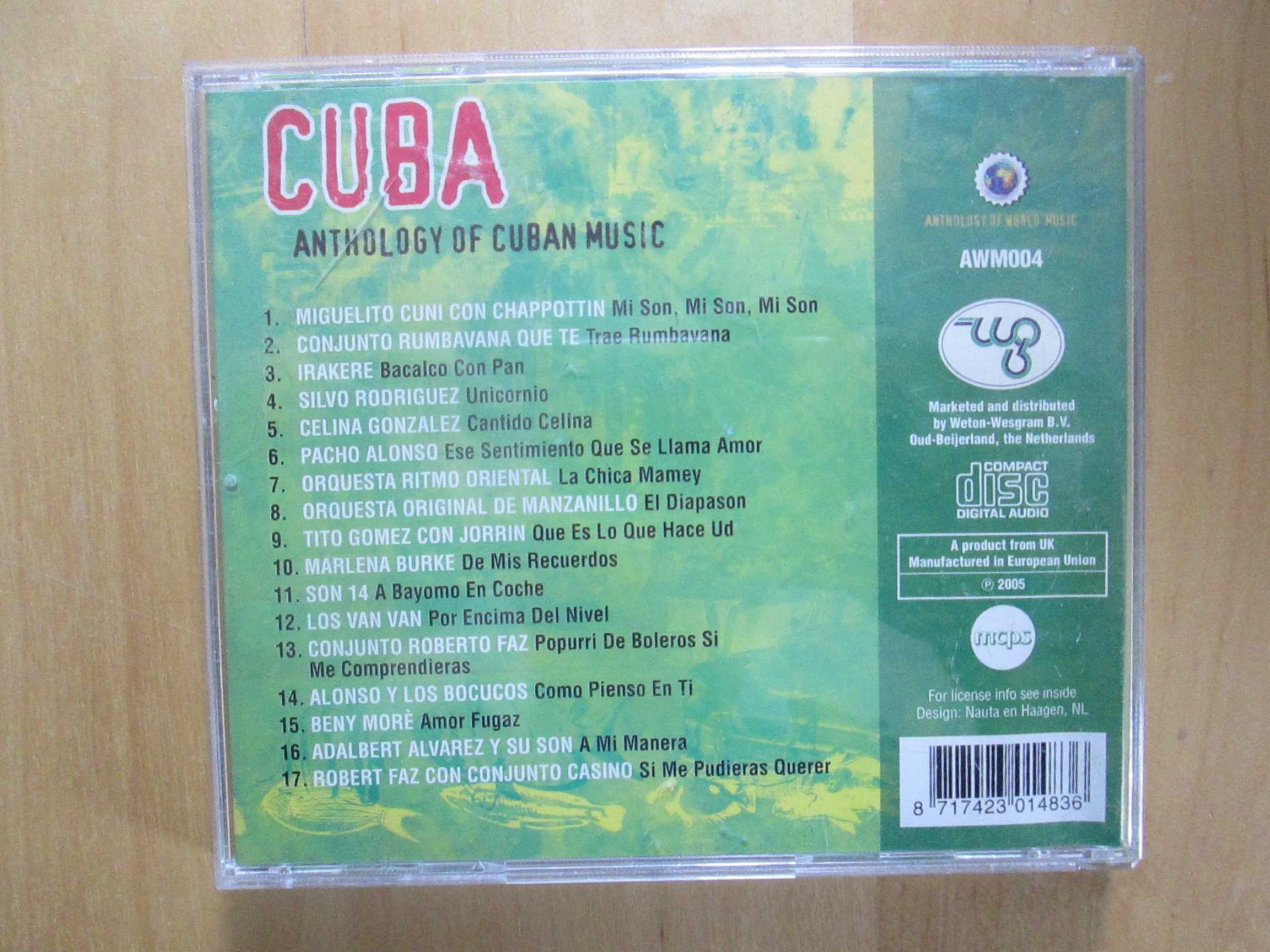 CD - Anthology of Cuban Music