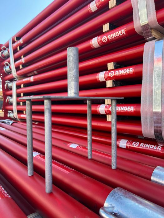 Głowica krzyżowa prętowa H20 korona do stempla dźwigara trójnoga strop