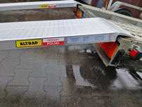 Najazdy aluminiowe ALTRAP do lawet 250cm 3 tony