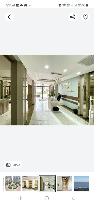 Аркадия. Каманина 16 а. 44 жем.2 ком.люкс. прямой вид моря