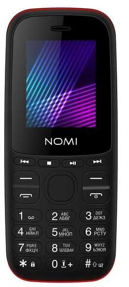 Мобільний телефон Nomi i189s Dual Sim Black/Red