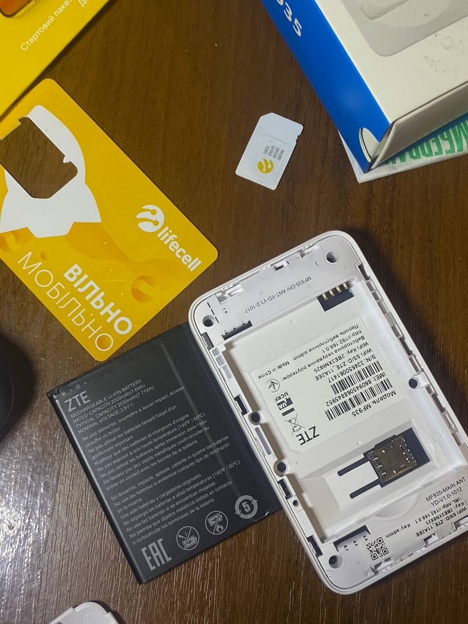 4G WiFi роутер ZTE MF935, модем