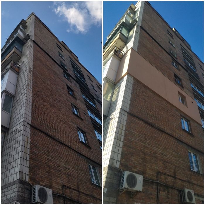 Утепление ФАСАДОВ, стен КВАРТИР , ДОМОВ в Киеве качественно и быстро.