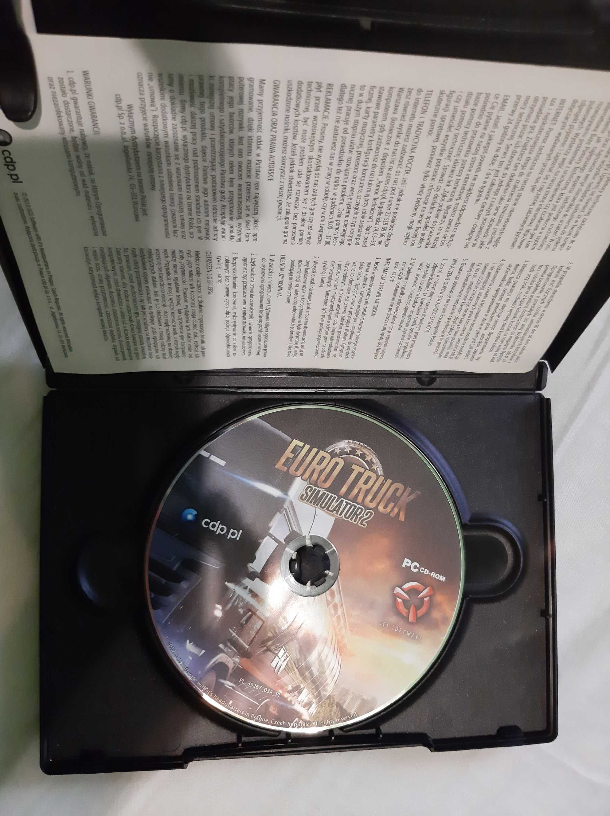 Gra Euro Truck Simulator 2 Płyta DVD/CD PC