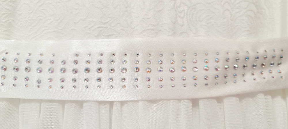 Sukienka 128 pokomunijna świąteczna wesele komunia wizytowa elegancka