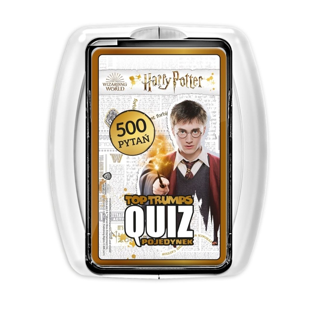 Top Trumps Quiz Harry Potter, gra karciana, nowa.