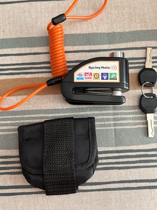 Cadeado com alarme de 110db