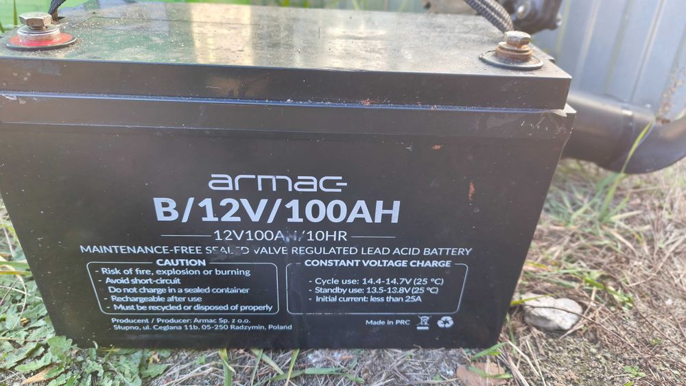 Silnik elektryczny do łódki do pontonu akumulator 100ah