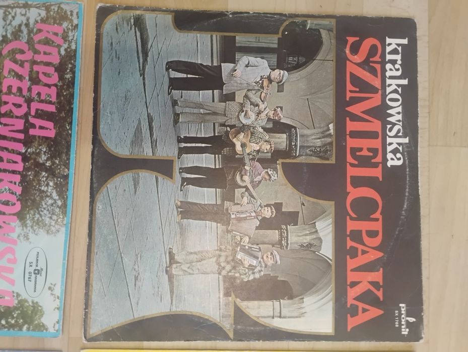4 płyty winylowe kapele Czerniakowska podwórkowa krakowska Szmelcpaka