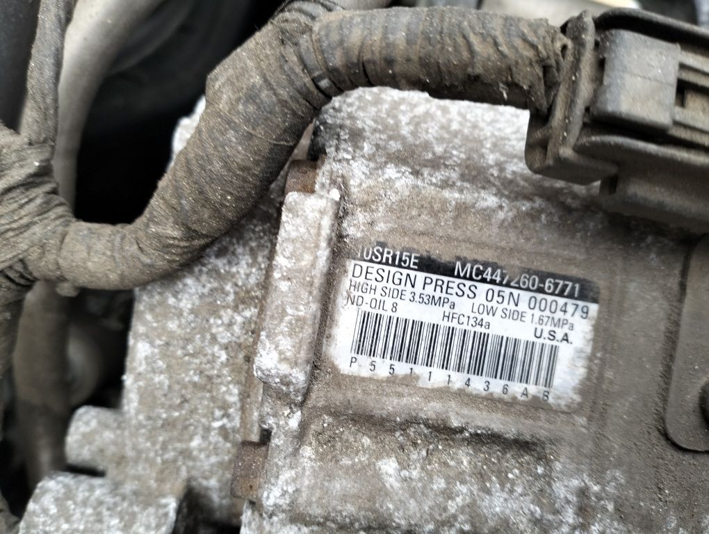 Sprężarka Kompresor Pompa Klimatyzacji 4.7 Benzyna Dodge Ram (09-)