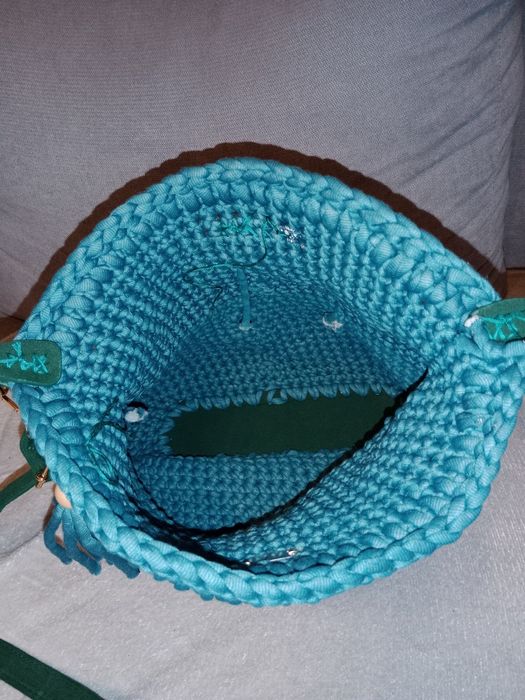 Torebka robiona na szydełku