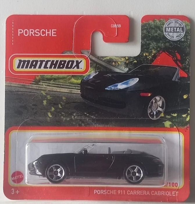 Matchbox conj 3 Porsche 911 Carrera Cabriolet