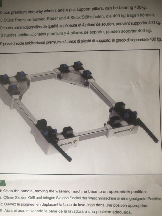 Комплект для штабелювання прально-сушильної машини, універсальний