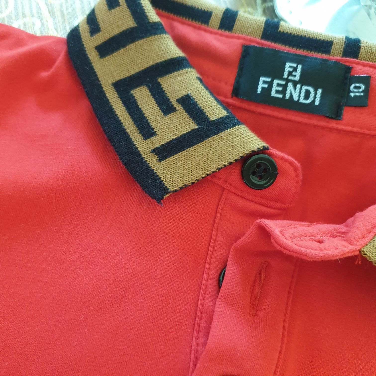 Połówka t-shirt Fendi 122
