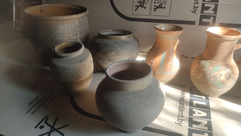 Глечыкы старые для декора