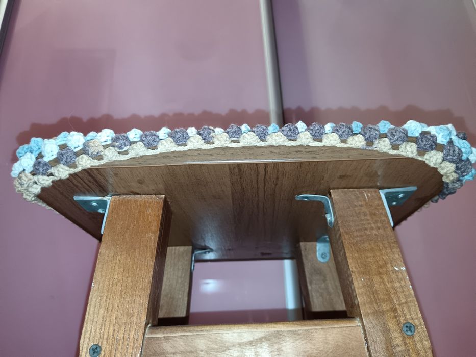 В'язані чохли на табуретку (набір)