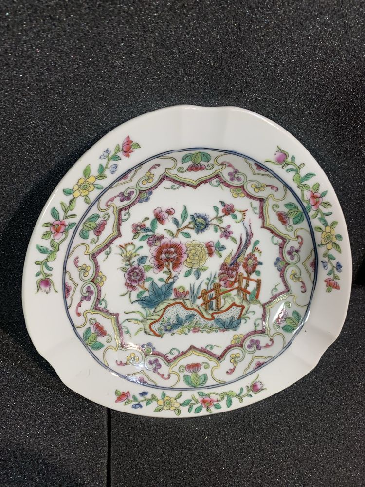 Cinzeiro em Porcelana XVIII - Louça NOUVELLE COMPAGNIE DES INDES 1785