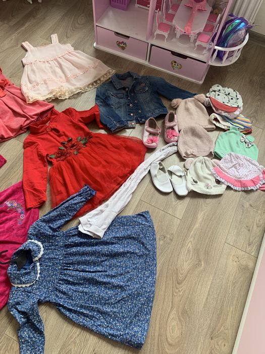 Пакет речей для дівчинки 92-98 зріст