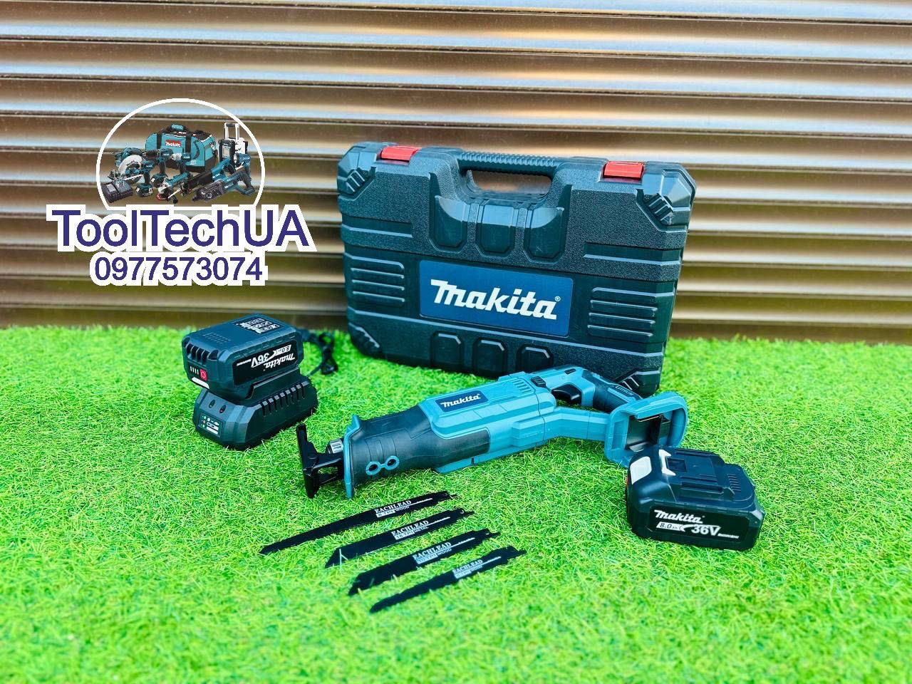 Аккумуляторная Сабельна пила Makita DJR186 Шабельна пилка 36V/8Ah