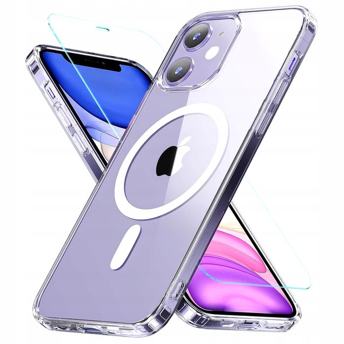 Case Etui Do Iphone 12 / 12 Pro Do Mag Safe + Szkło Hartowane 9H
