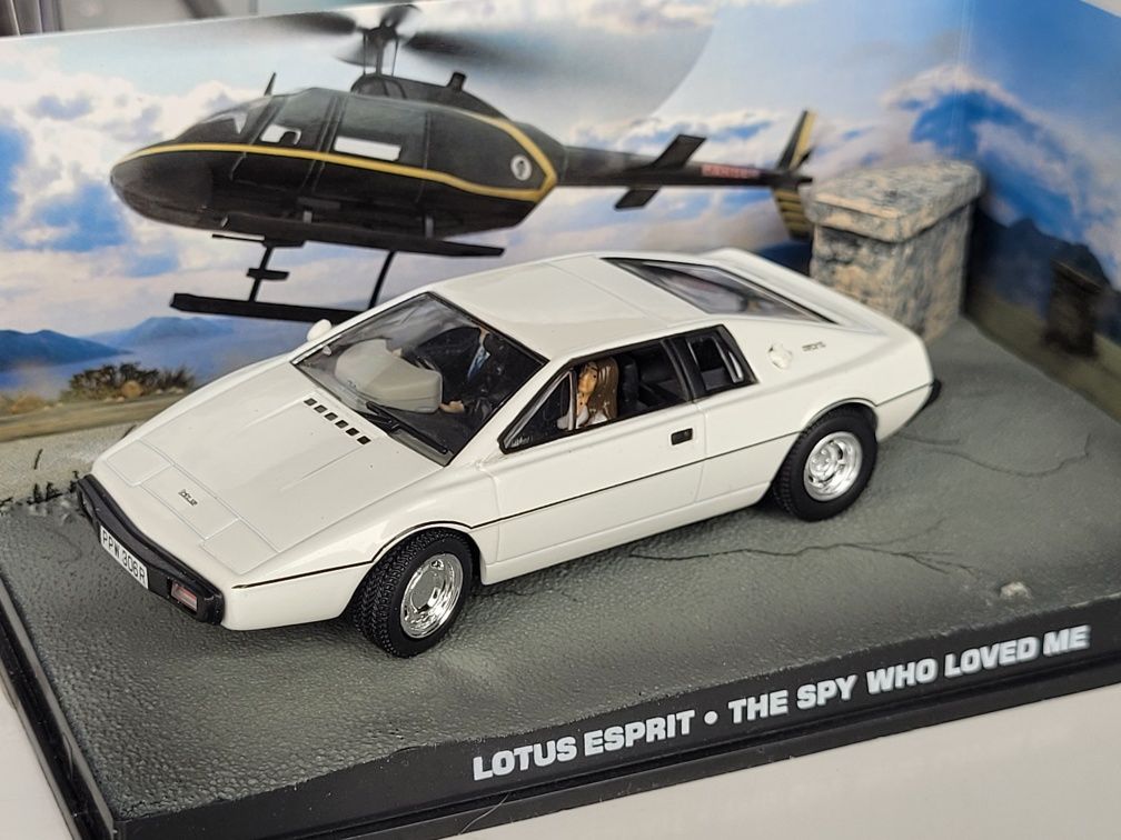 Kolekcja 10x JAMES BOND 007 Modele AUT diorama sceny RARYTAS DLA FANA