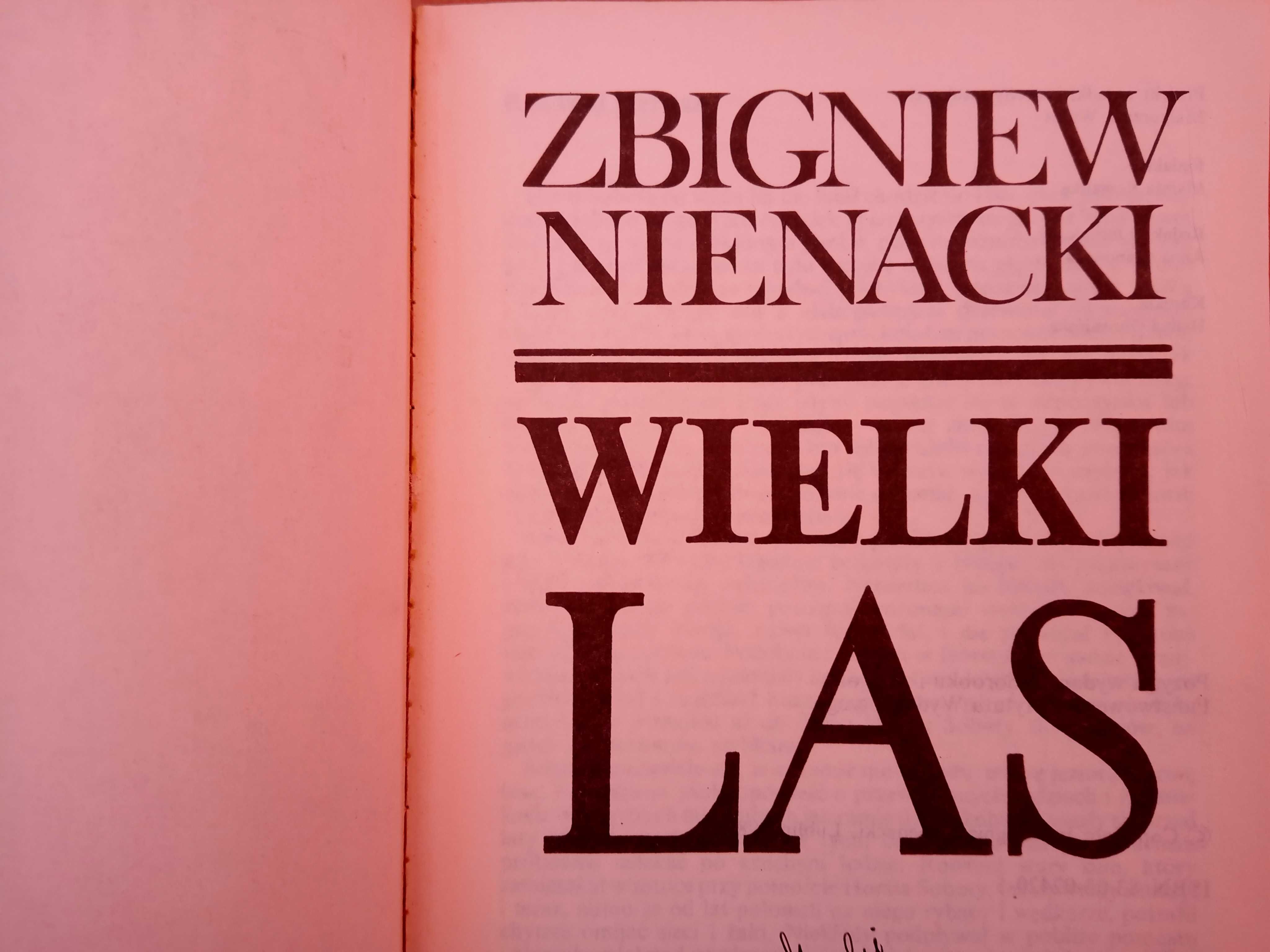 Wielki las. Zbigniew Nienacki, Lublin 1988