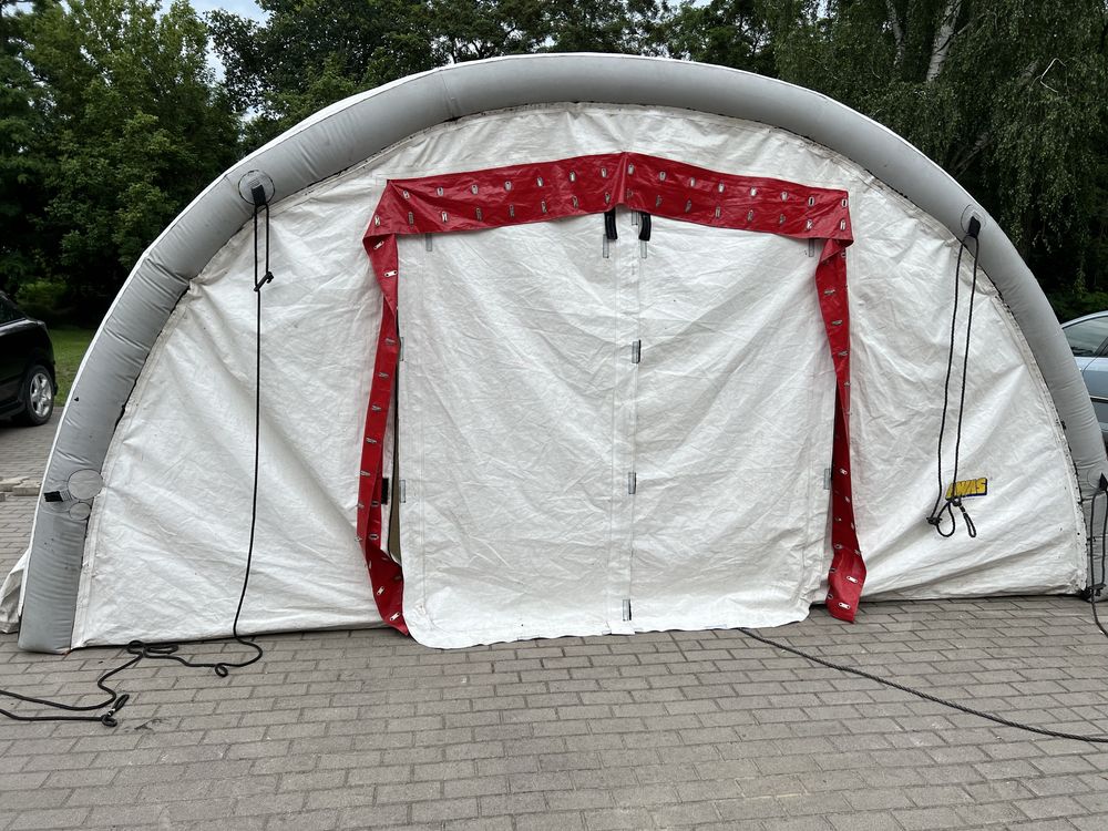 Namiot pneumatyczny straz 30m2
