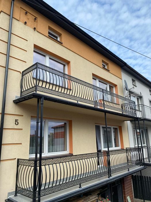 Balustrada barierka nowoczesnavpalisadowa