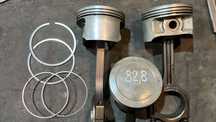 Поршень Hyundai 86.8 шатун BMW M20B20 VW Skoda Seat деталі ГБЦ клапан