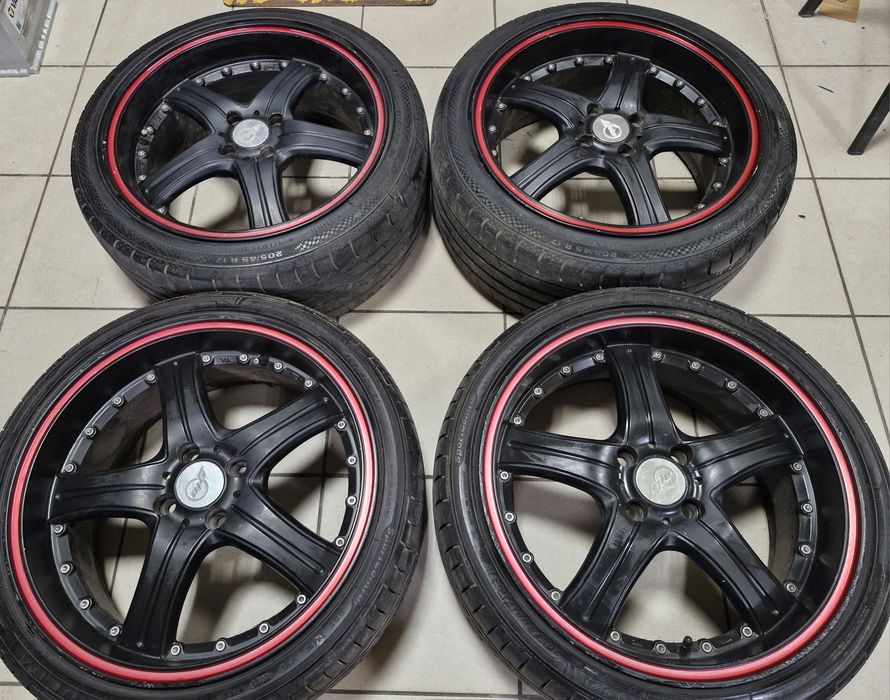 Felgi aluminiowe 17" 4x100 ET40 Opel Renault Honda Vw