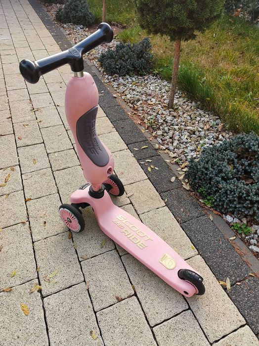 Scoot and ride hulajnoga jeździk 2w1 różowa Warszawa stan bardzo dobry