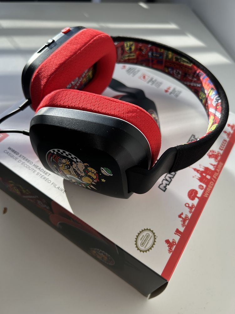 Słuchawki Nintendo Switch PowerA - Przewodowe 3.5mm z mikrofonem Nowe