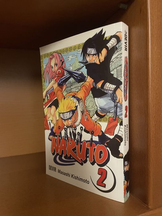 Mangá Naruto vol. 2