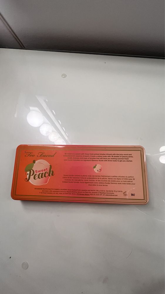 Pachnąca paletka cieni